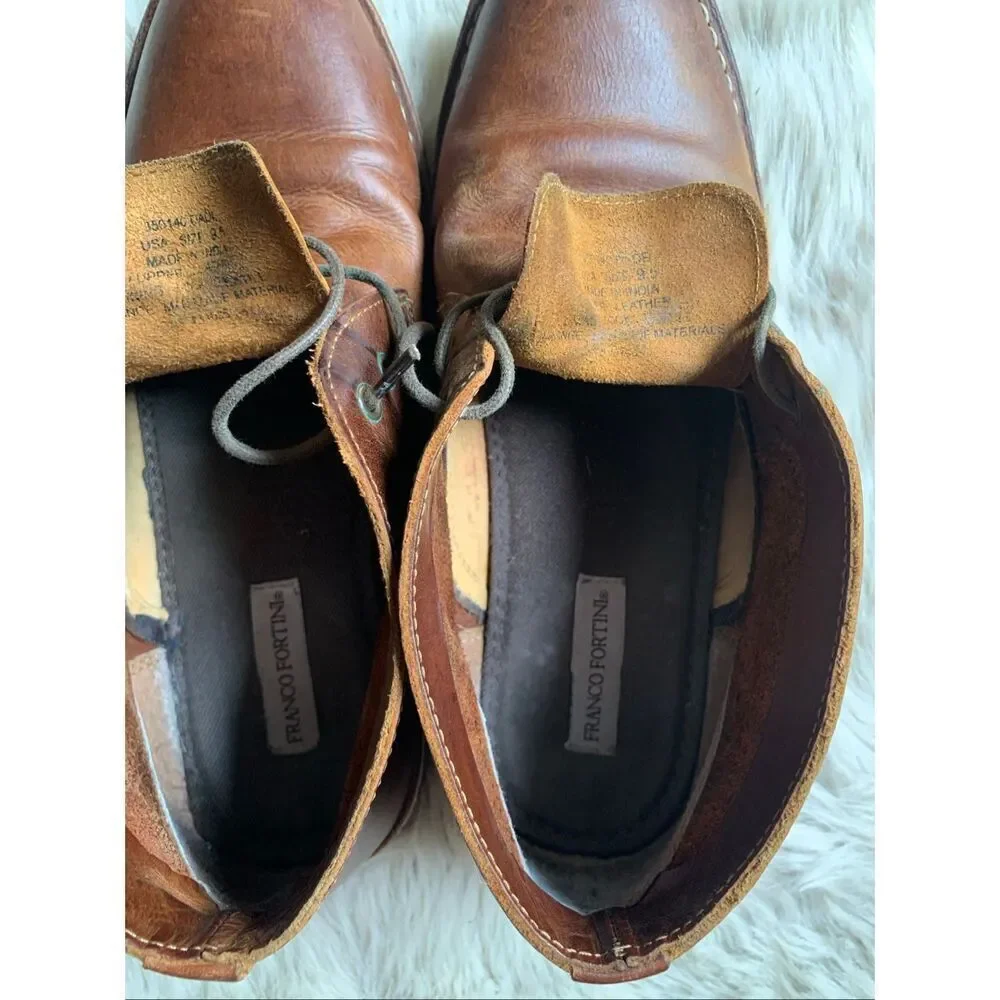 Franco Fortini Dade Leather Chukka Boot 9.5
